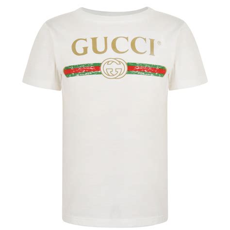 kids fake gucci t shirt|Gucci T.